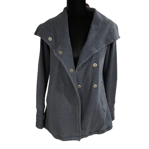 Lululemon Gratitude Wrap Heathered Cadet Blue (AU release) Stretch French Terry - Picture 3 of 11